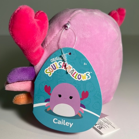Squishmallows Cailey the Crab Stuffed Plush 5" - Picture 4 of 9